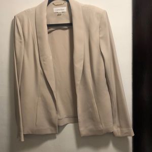Calvin Klein Tan Blazer